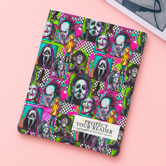 Kindle/ipad sleeve | funky killers | Fabric tech cover