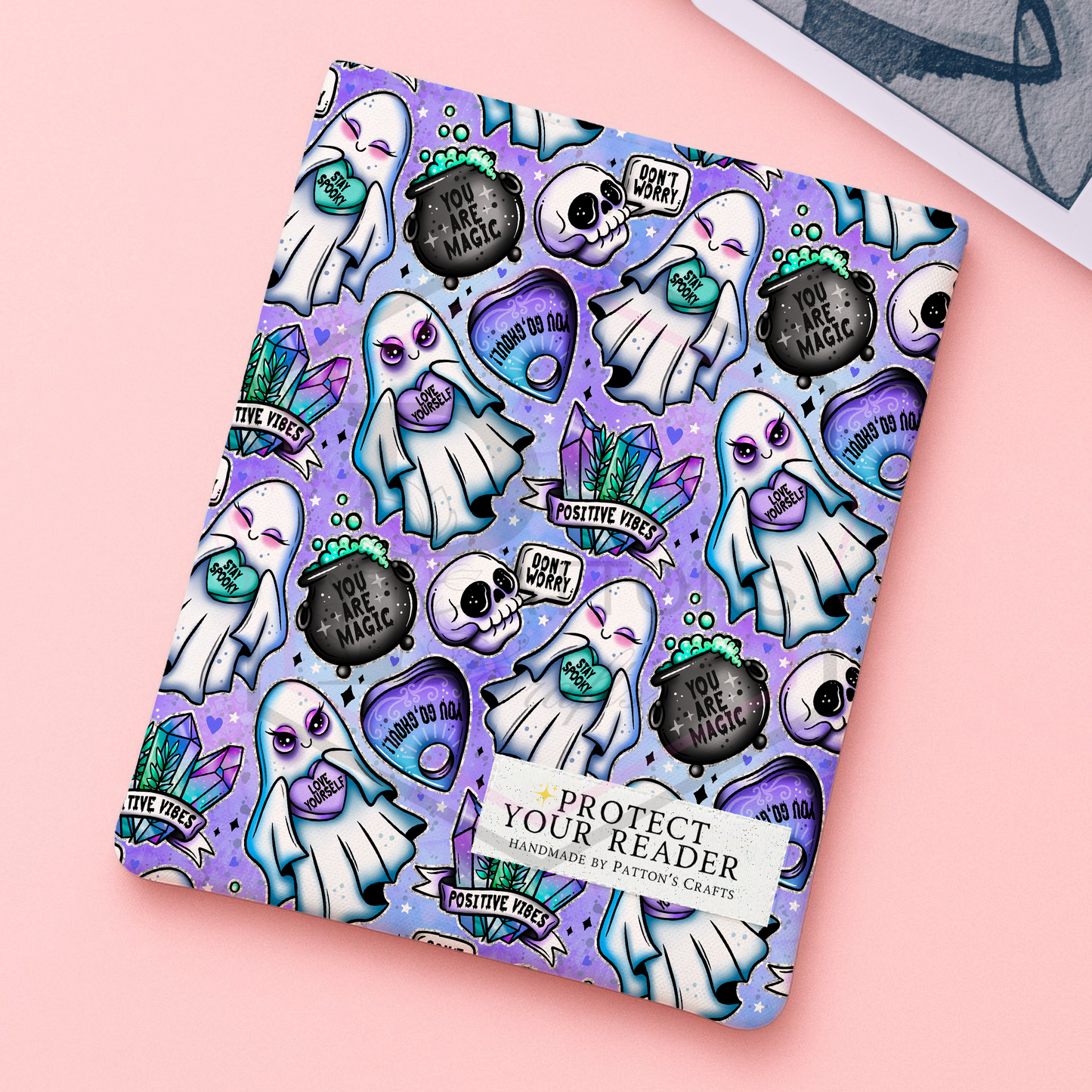 Kindle/ipad sleeve | Stay spooky | Fabric tech cover