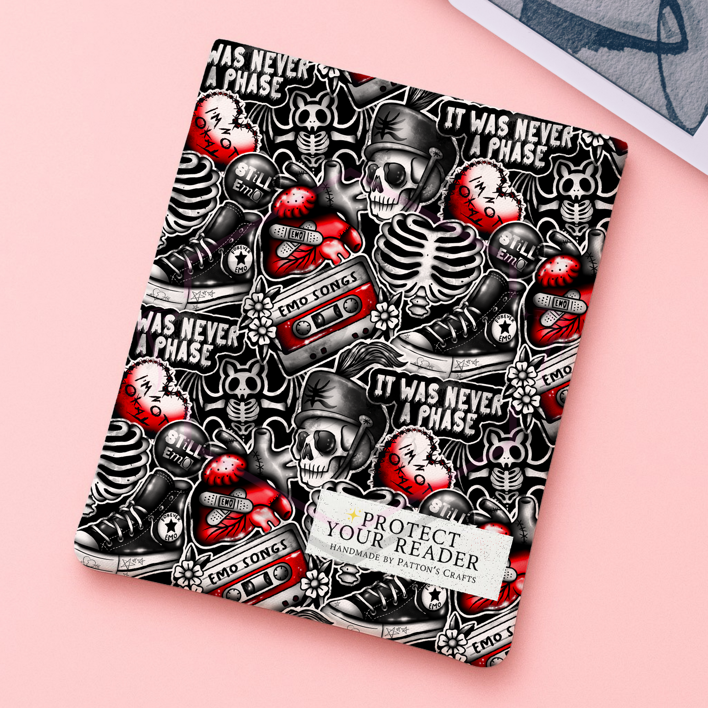 Kindle Sleeve | Fabric Kindle Cover | E-Reader Protective Pouch | It wasn't a phase