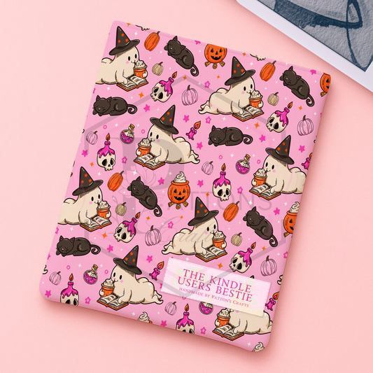 Kindle/Ipad Sleeve | frappes and paperbacks |  Fabric Tech Cover