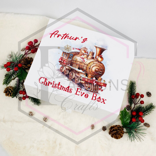 Personalised Christmas eve box | Gingerbread Train