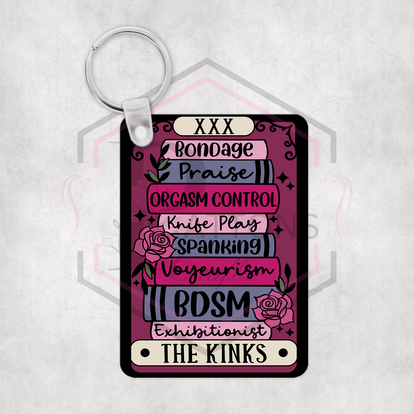 Keyrings | Bookish Collection | MULTIPLE Design Options