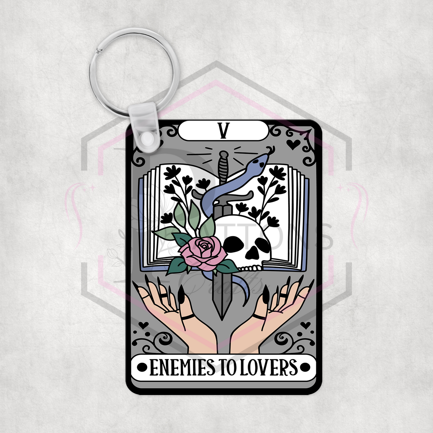 Keyrings | Bookish Collection | MULTIPLE Design Options