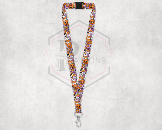 Pumpkin Latte Lanyard | Breakaway lanyard
