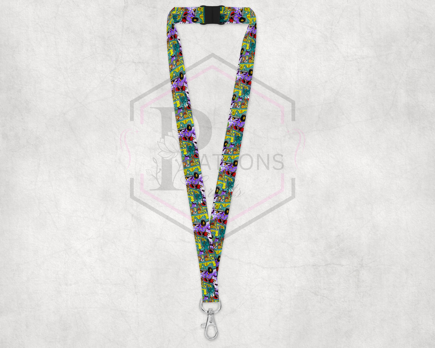 Solving mysteries lanyard | Breakaway lanyard