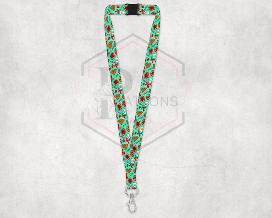 Spooky Breakfast Lanyard | Breakaway Lanyard