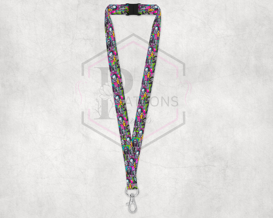 Horror Squad Lanyard | Breakaway lanyard