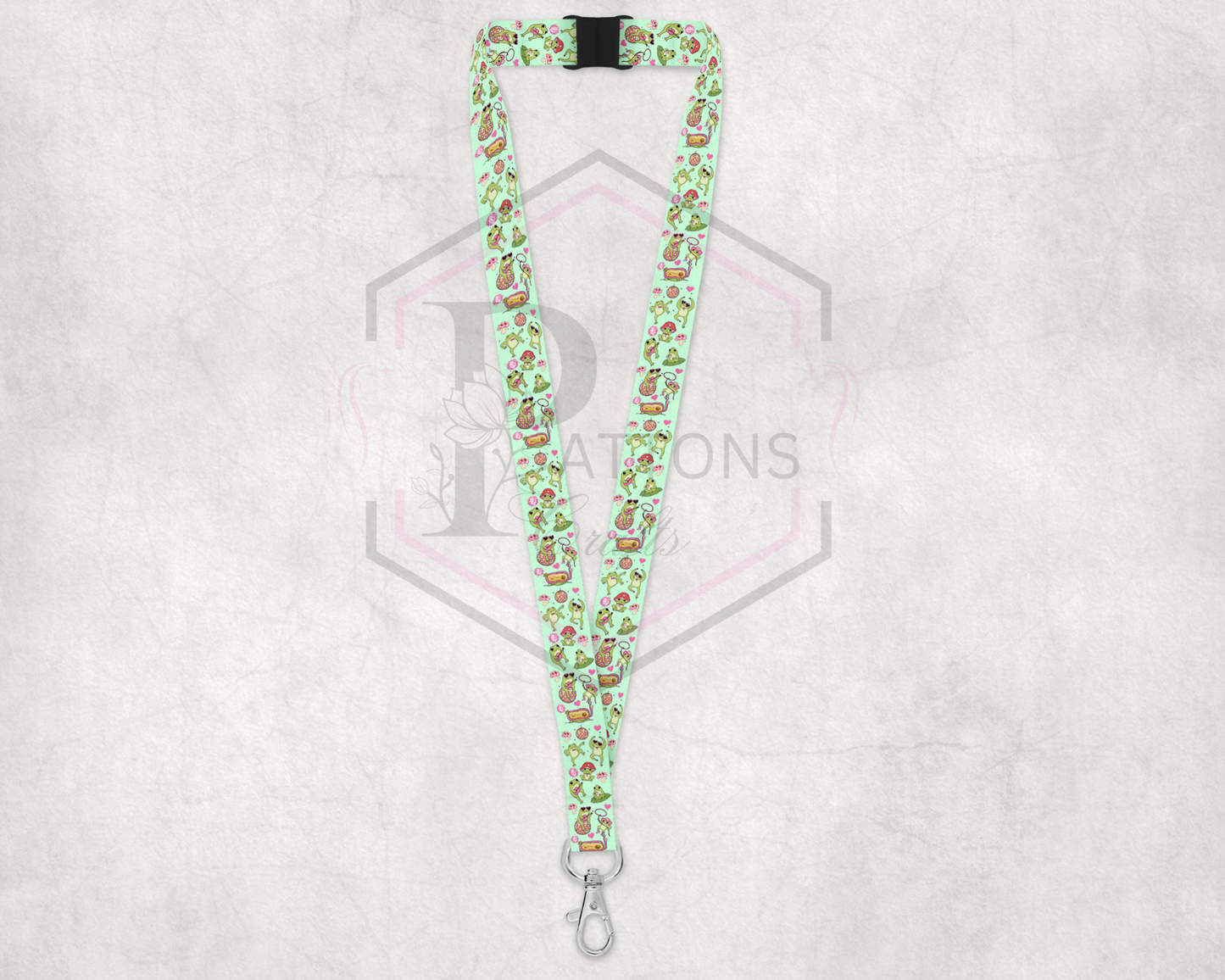 Frog Lanyard | Breakaway lanyard