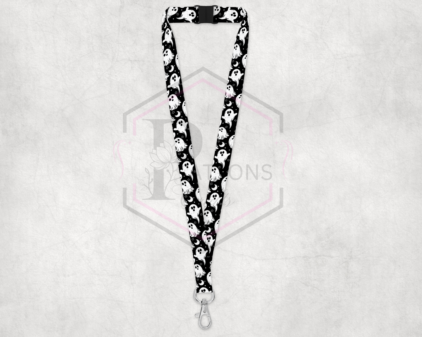 Flying ghosties Lanyard | Breakaway lanyard