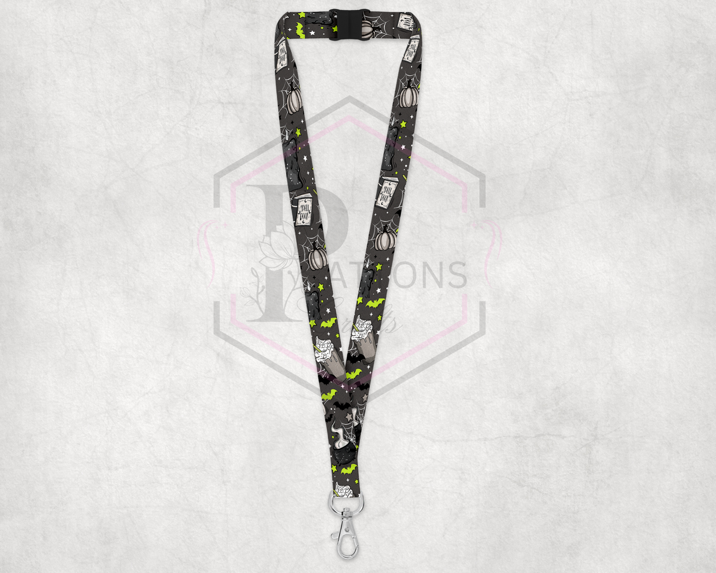 Spooky Coffee Club Lanyard | Breakaway lanyard