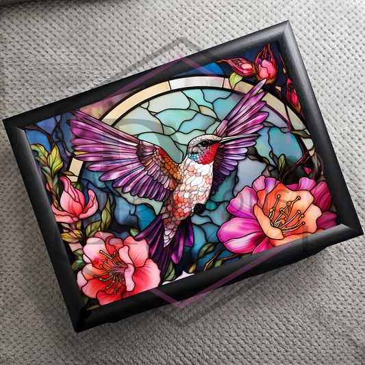 Lap Tray | Serving tray | Hummingbird Purple