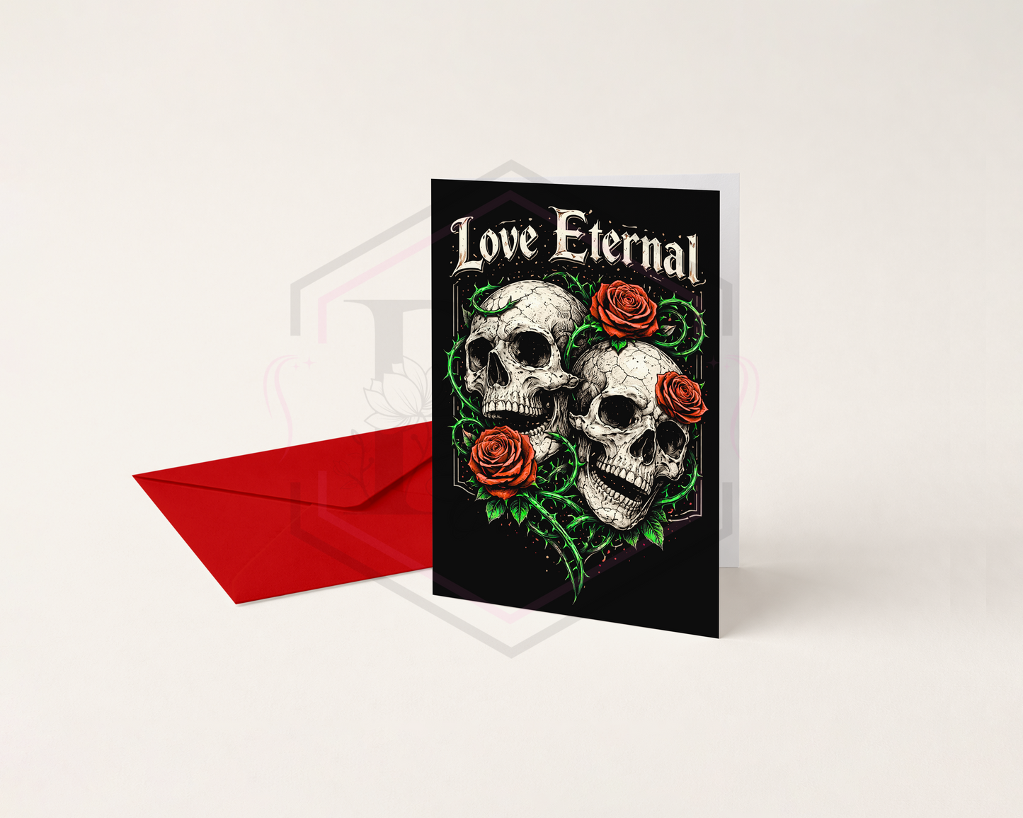 Love Eternal Gothic Valentine’s Card