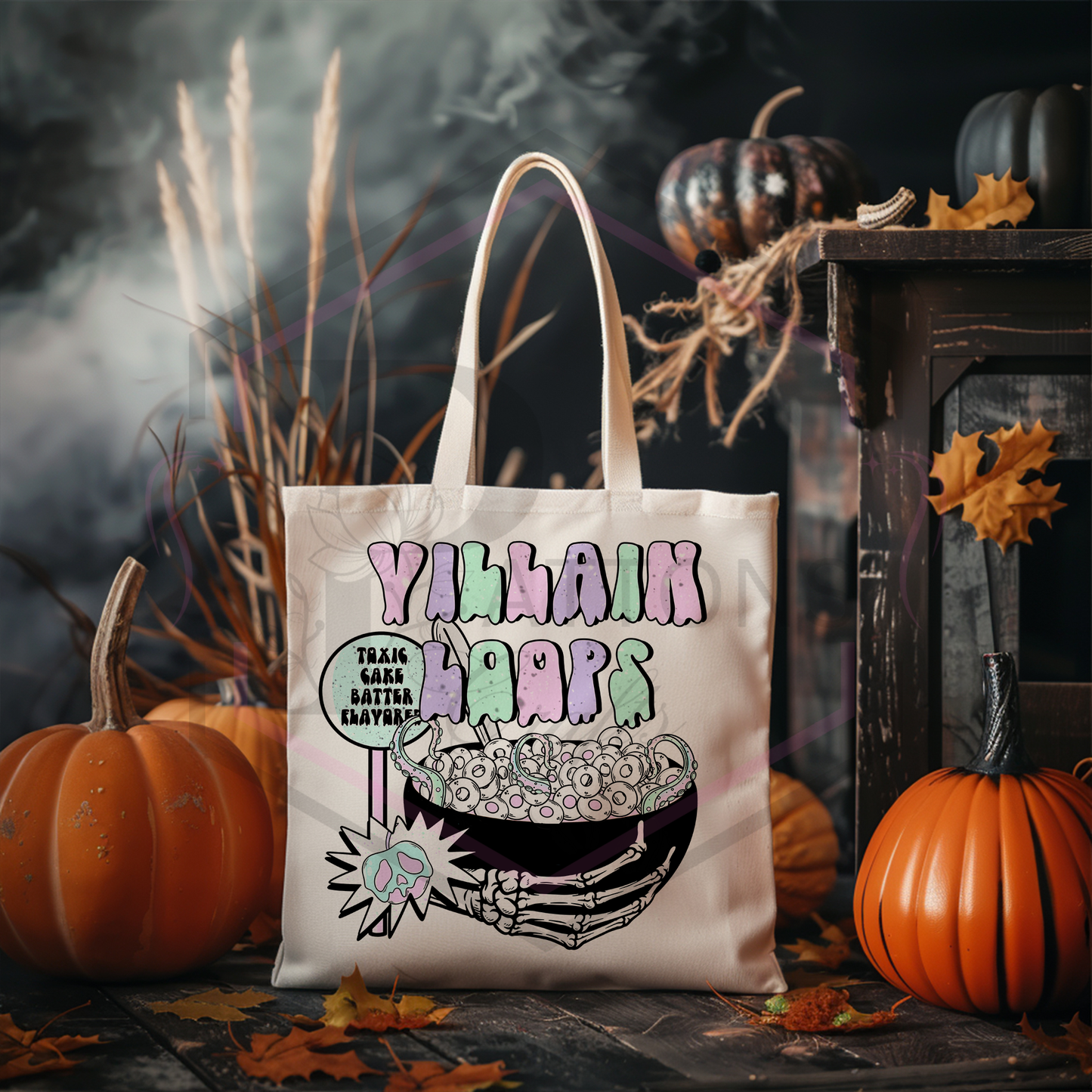 Tote Bag | Villain Loops | Reusable Shopper