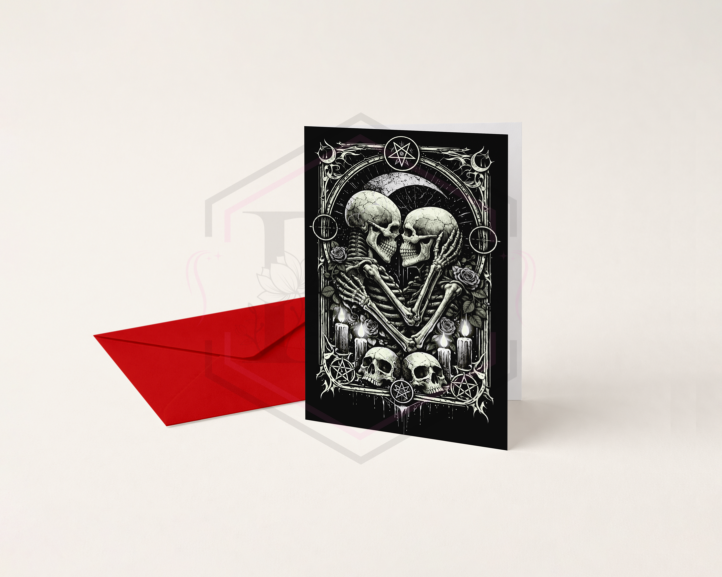 The Lovers Gothic Valentine’s Card