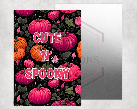 Aluminium sheet print | 30x20cm | Cute n Spooky