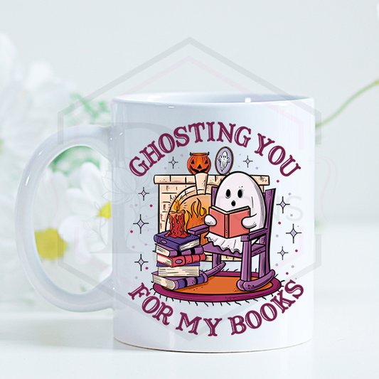 Mug | Ghosting you for my books | 11oz|15oz