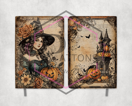 A5 Journal | Vintage Witch | Pu Leather Notebook