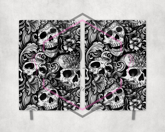 A5 Journal | Tatted Skull | PU leather Notebook