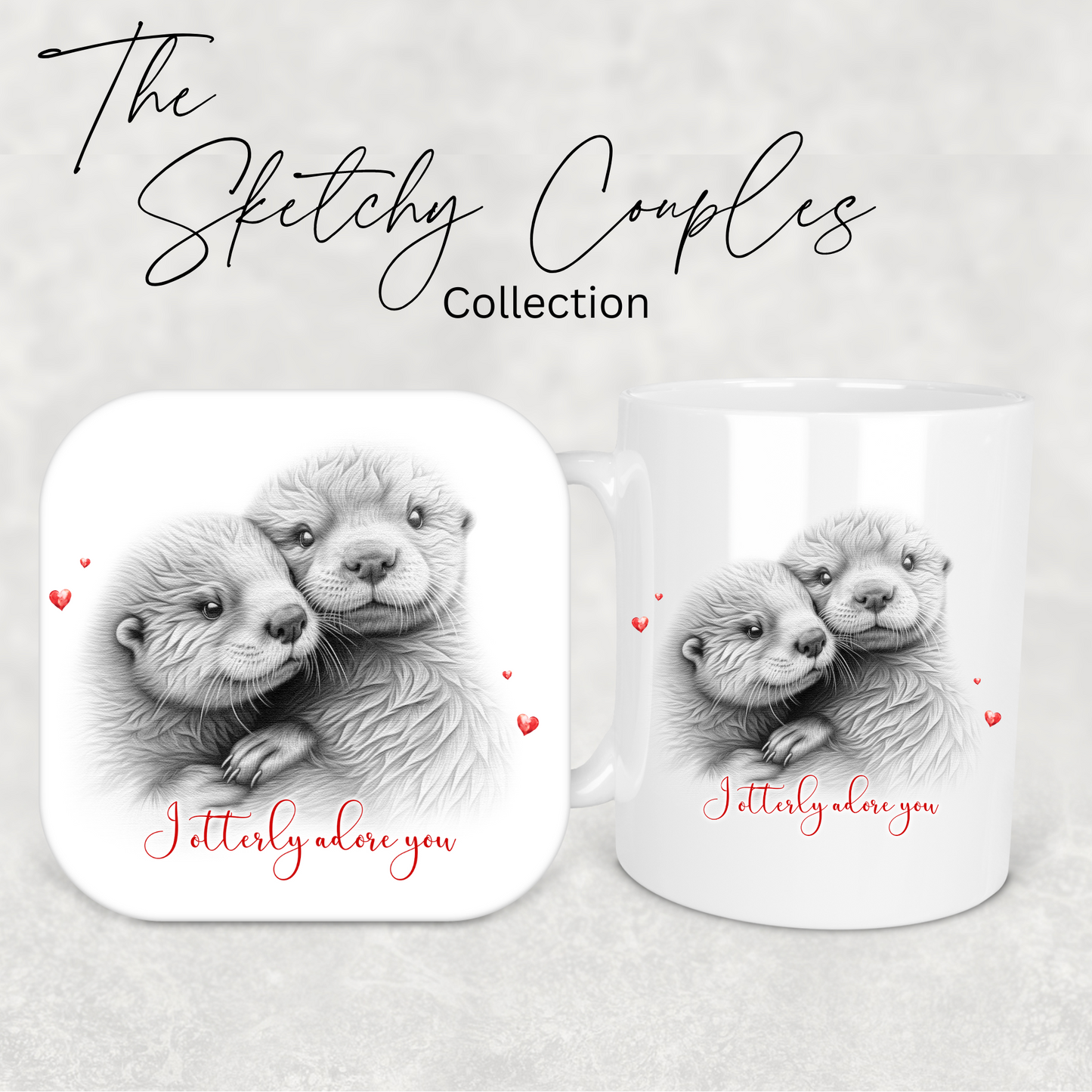 Sketchy couples collection | Otter Collection