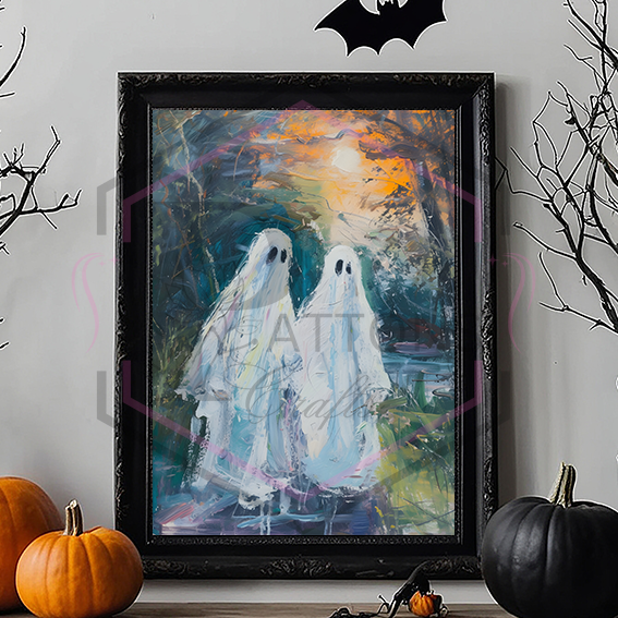 A4 Print | Painted Boo's | Unframed print