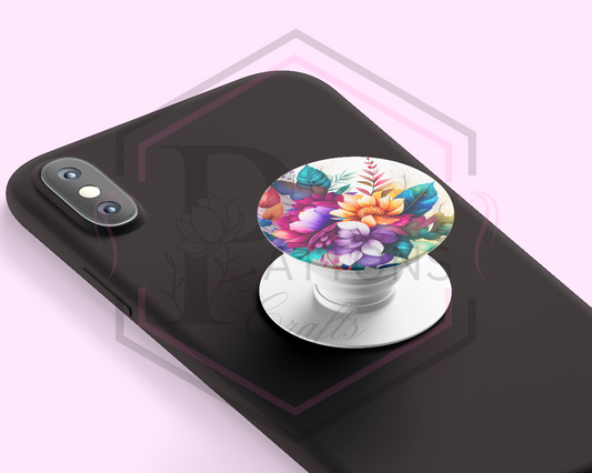 Phone Grip | Phone Stand | Flowers