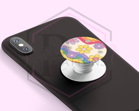 Phone Grip | Phone Stand | Retro Floral