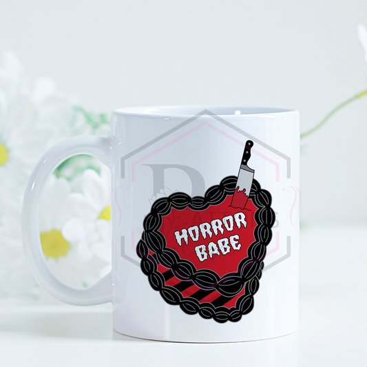 11oz Mug | Horror Babe Cake