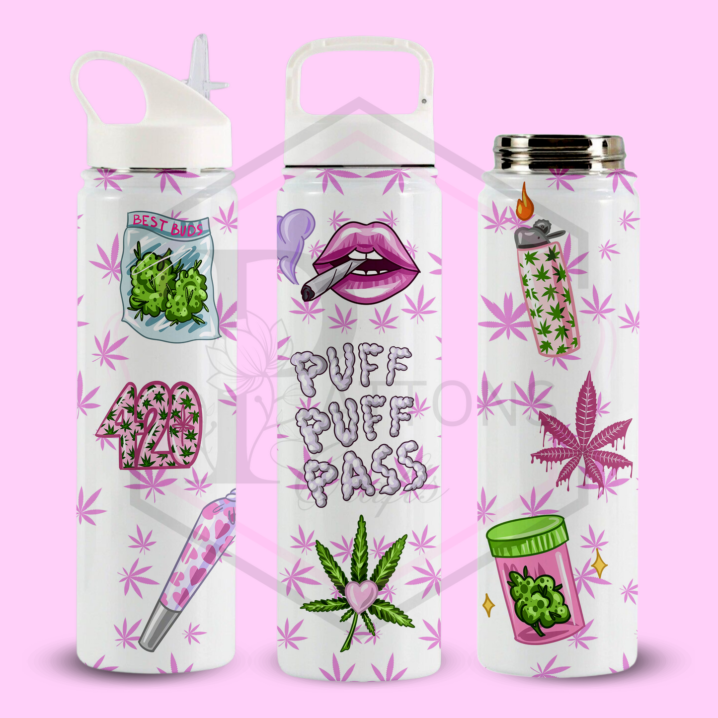 Thermal Water Bottle | Puff Puff Pass