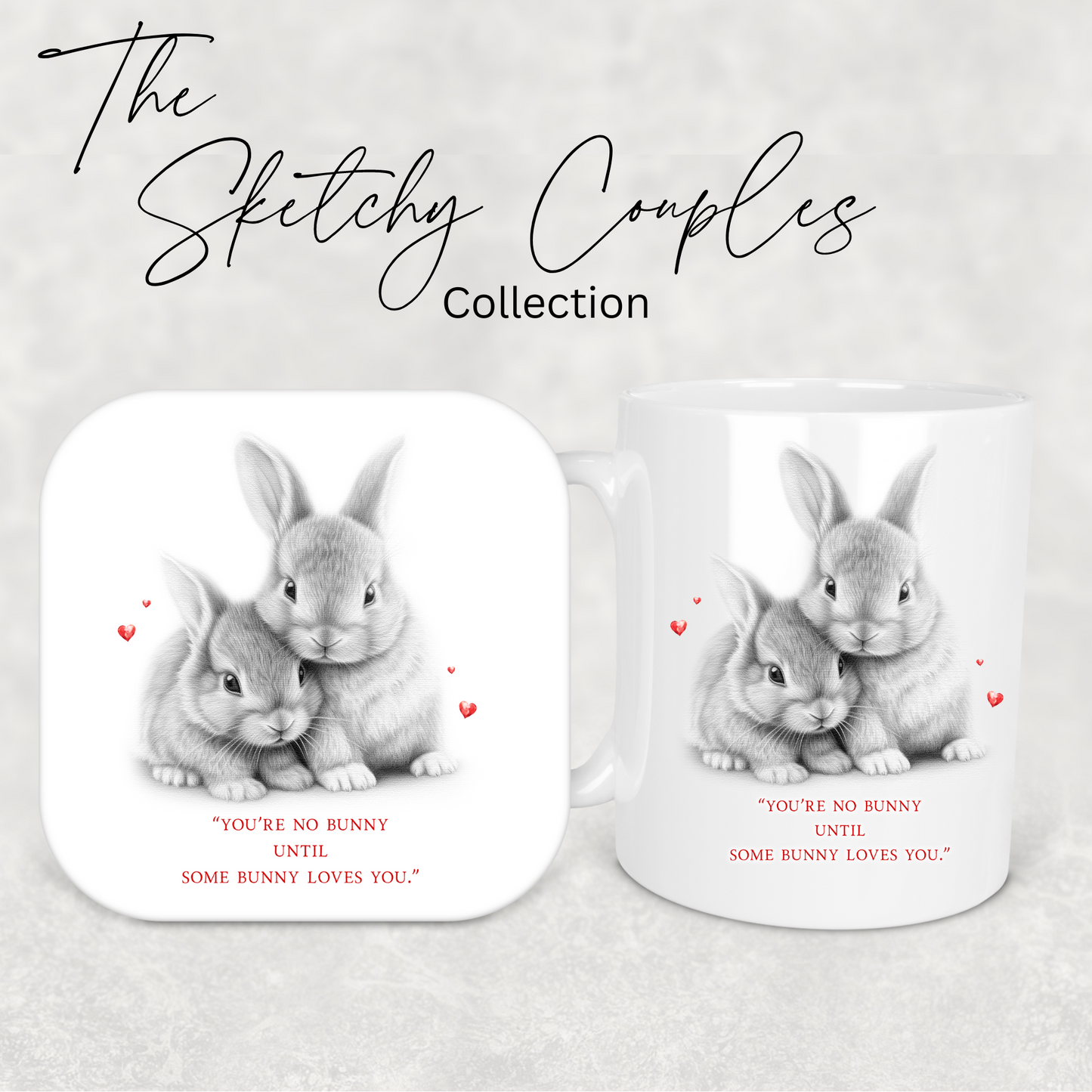 Sketchy couples collection | Bunny Collection