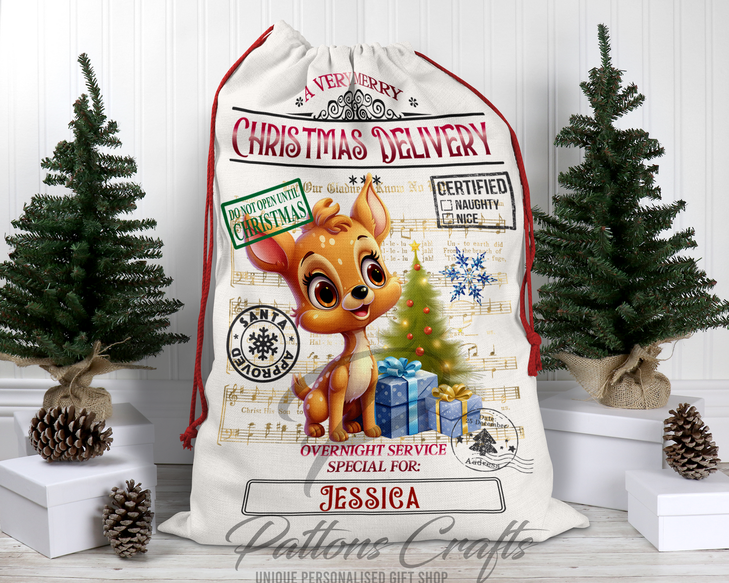 Personalised Santa Sack | Christmas Delivery | Christmas Sack