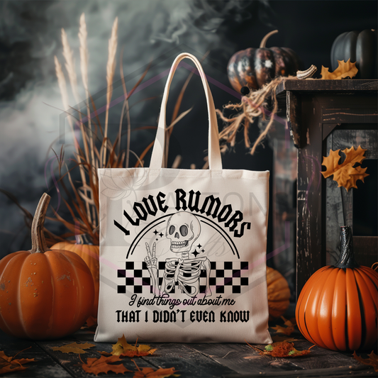 Tote Bag | Spooky Rumours | Reusable Shopper