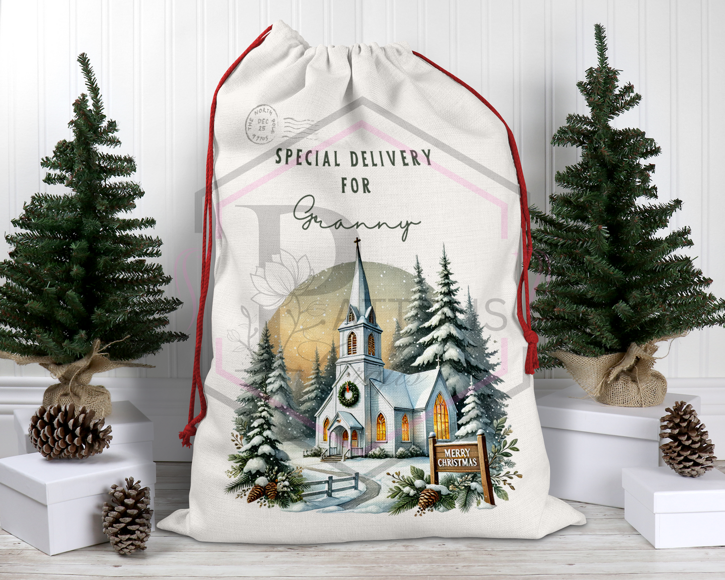 Personalised Santa Sack | Christmas Gift Bag