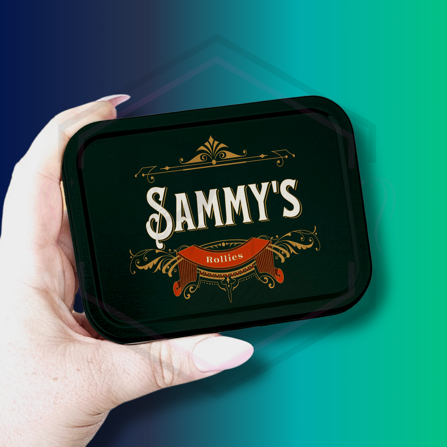 Tobacco Tin | 2oz Tin | Personalised Tin