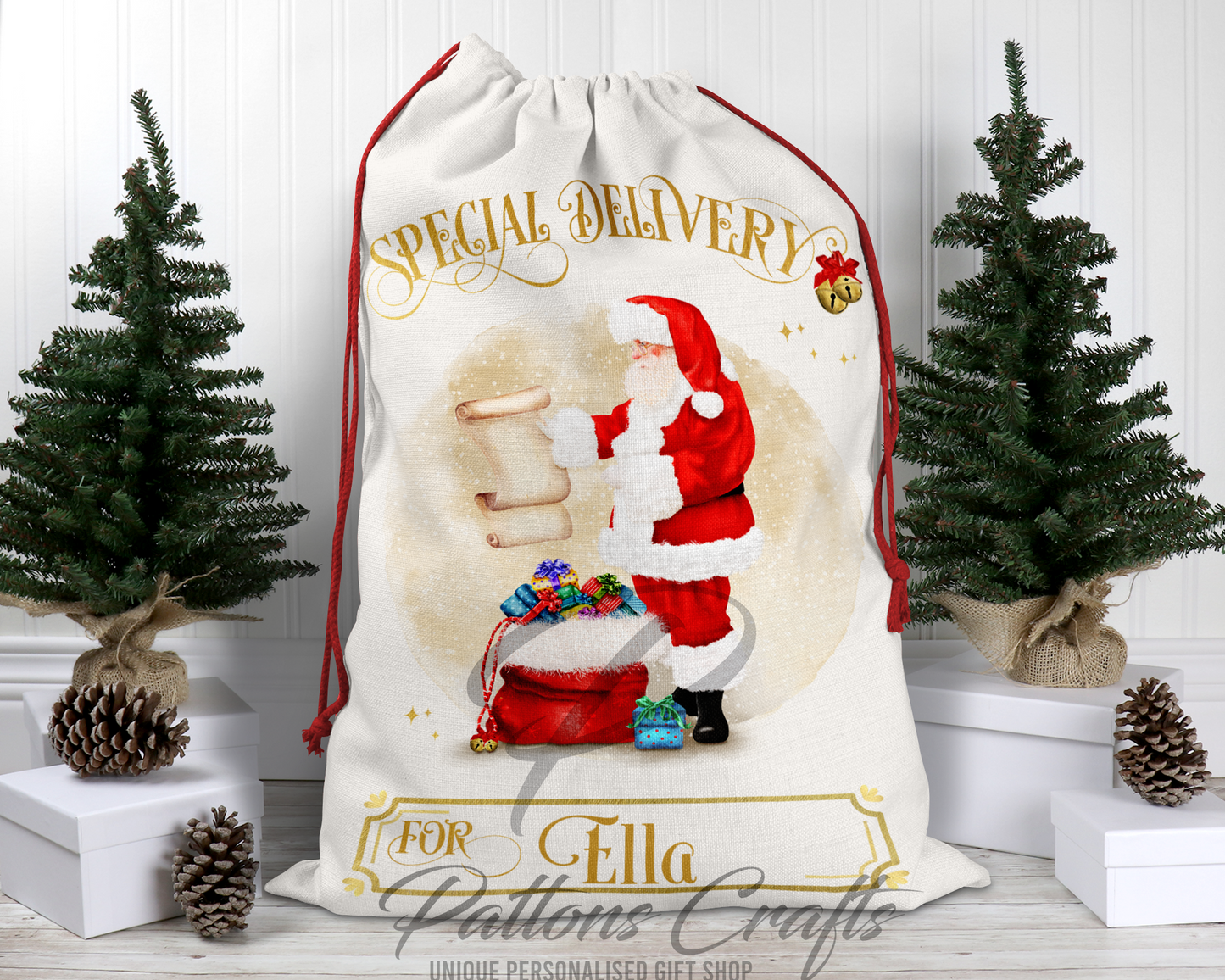 Personalised Santa Sack | Special Delivery | Christmas Sack