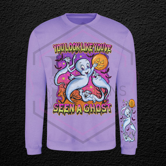 LIMITED EDITION | Purple sweatshirt | Seen a ghost