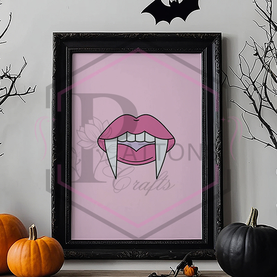 A4 Print | Show us your fangs | Unframed Print