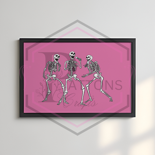 A4 Prints | Singers | Landscape Unframed Print