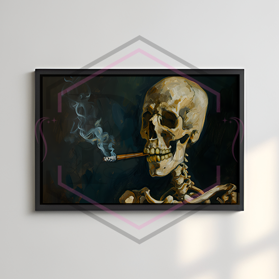 A4 Print| Smoking | Landscape unframed print