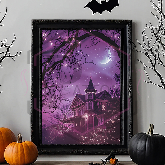 A4 Print | Spooky Home | Unframed Print