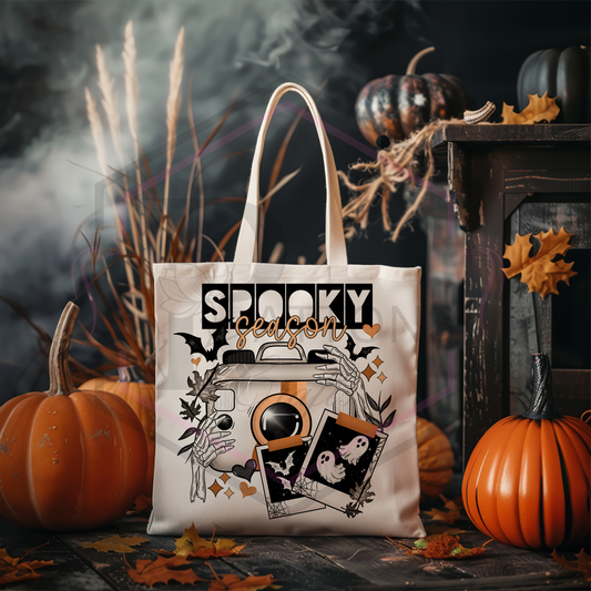 Tote Bag | Spooky Season Polaroid | Reusable Shopper