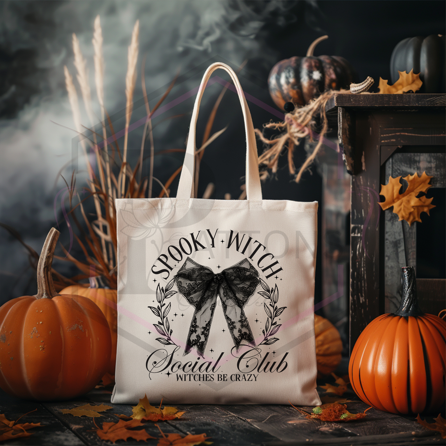 Tote Bag | Spooky Witch Social Club | Reusable Shopper