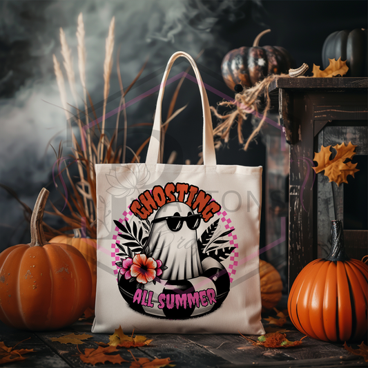 Tote Bag | Ghosting all summer | Reusable Shopper