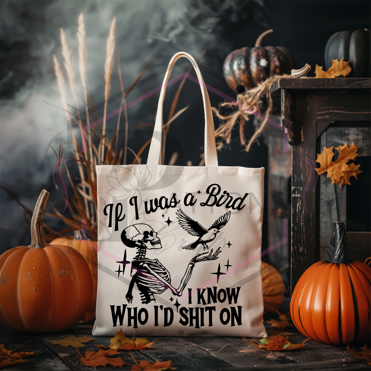 Tote Bag | If I was a bird | Reusable Shopper