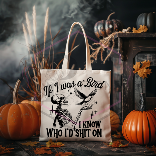 Tote Bag | If I was a bird | Reusable Shopper