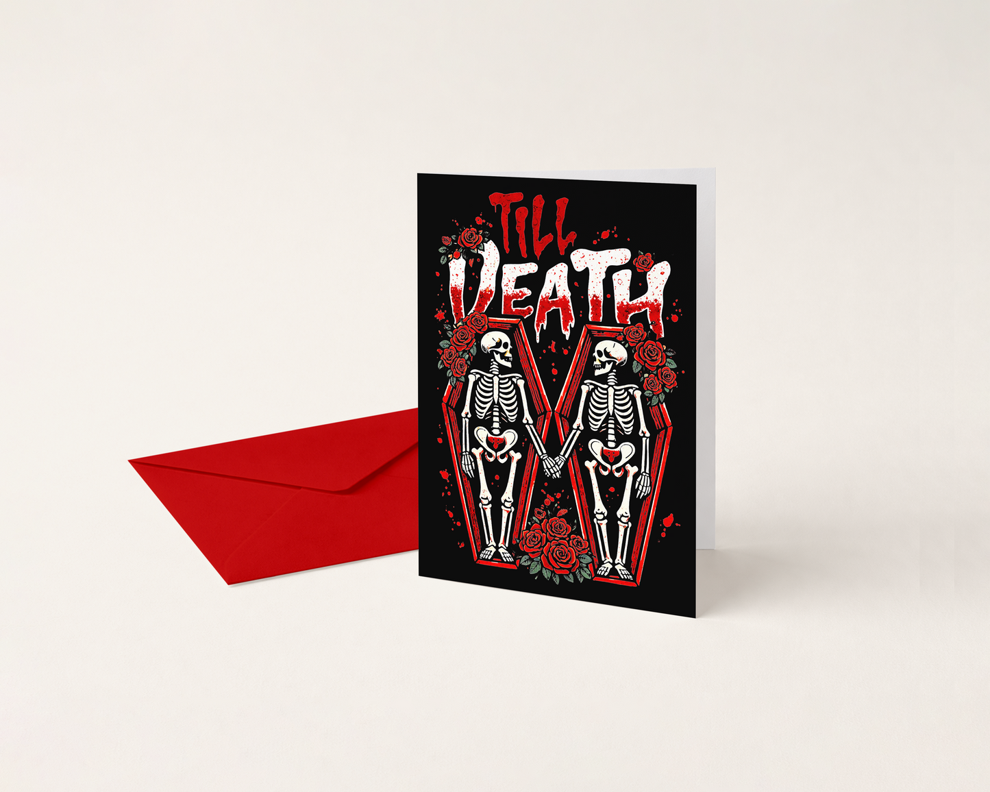 Til Death Gothic Valentine’s Card