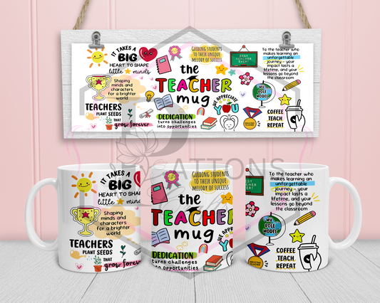 Mug | The Teacher Mug | 110z/15oz