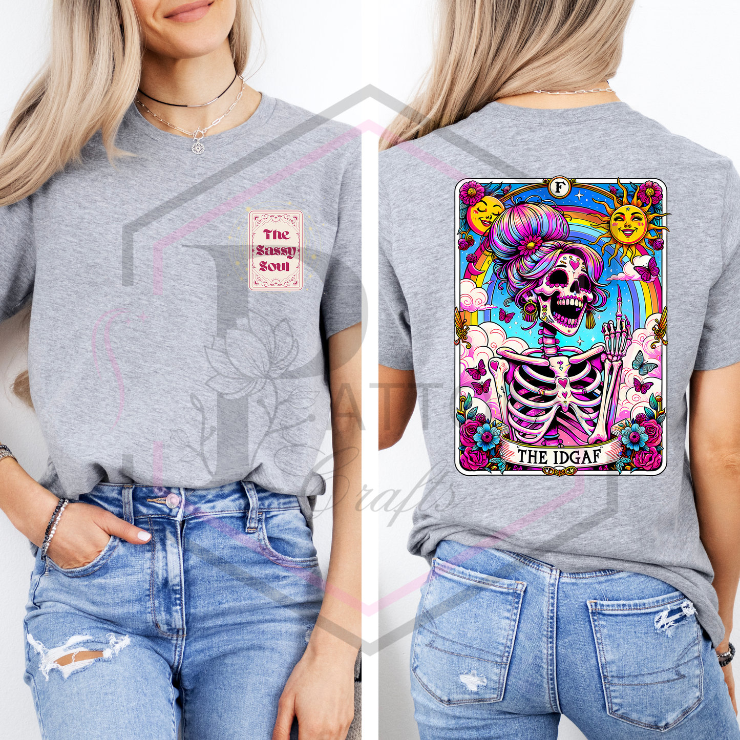 T-Shirt | Sassy Souls | Front & Back Print | Multiple Option