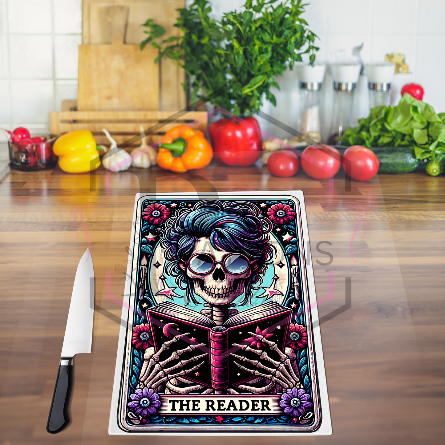 Chopping board | The Reader | Worktop saver