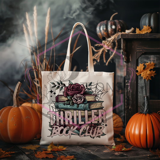 Tote Bag | Thriller Book club | Reusable Shopper