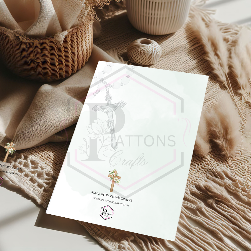 First Holy communion card | Communion Gift | Holy communion